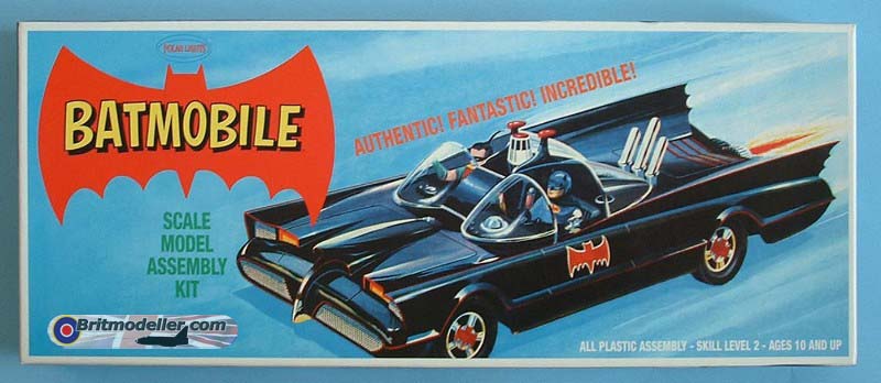 Classic Batmobile Collectors Edition Tin - Round2Models - Polar 