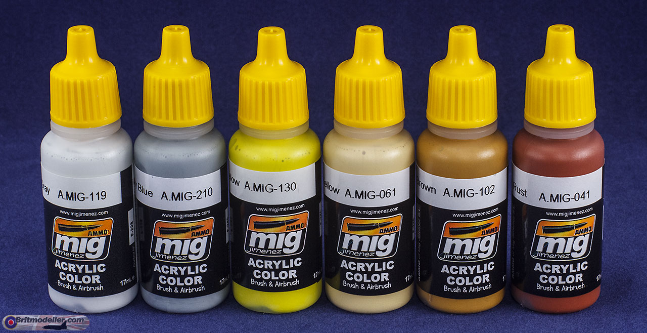 Ammo by MIG Acrylic - Faded Yellow