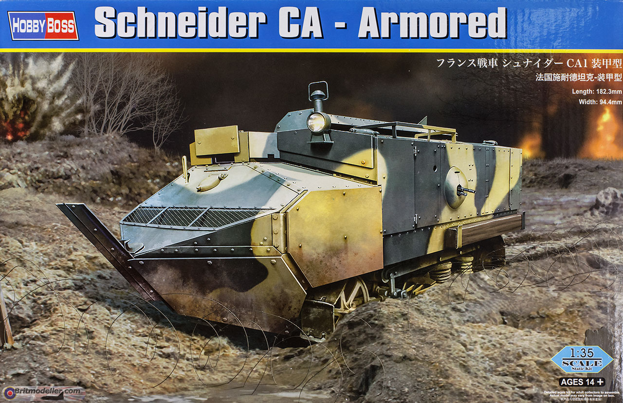 Schneider CA - Armoured 1:35 - Kits - Britmodeller.com