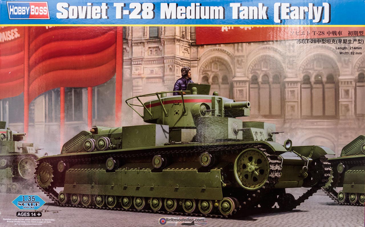 Soviet T-28 Medium Tank (Early) 1:35 - Kits - Britmodeller.com