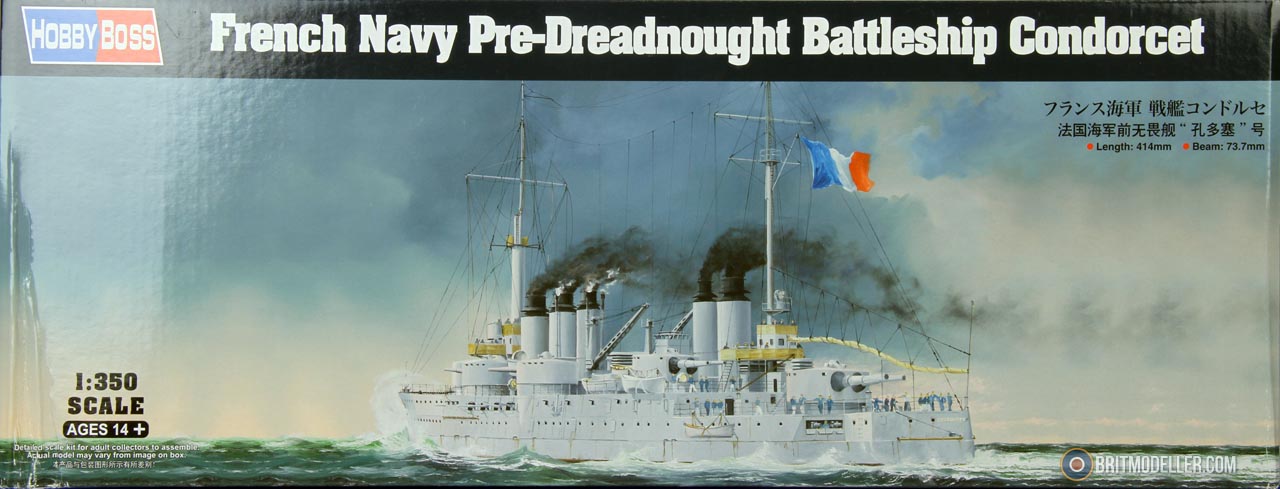 French Pre-Dreadnought Condorcet. 1:350 - Kits - Britmodeller.com