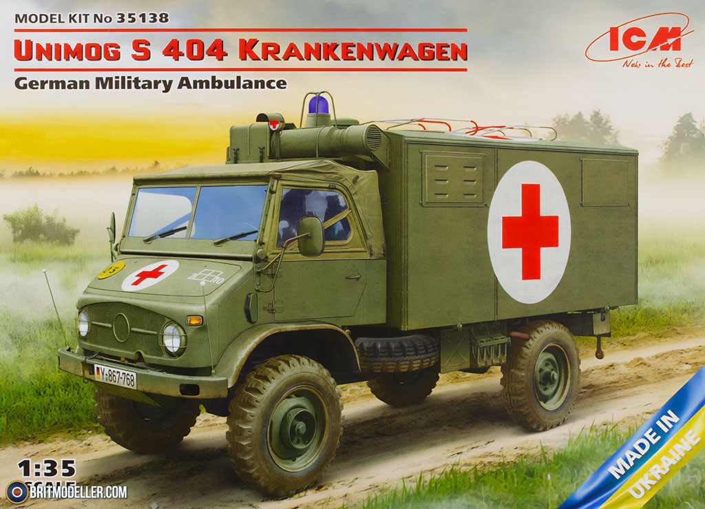 Unimog S404 Krankenwagen 35138 1 35 Kits Britmodeller