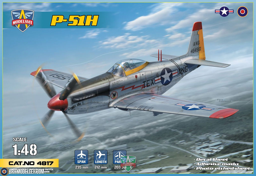 P 51H Mustang 4817 1 48 ModelSvit Kits Britmodeller