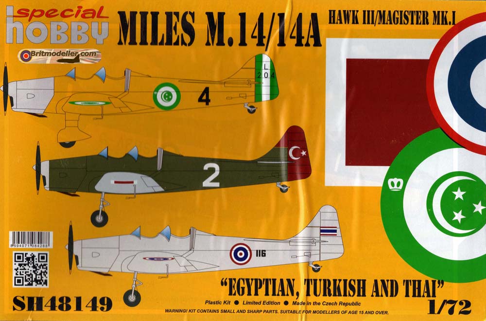 Miles M.14 Hawk III/ Magister Mk.I 