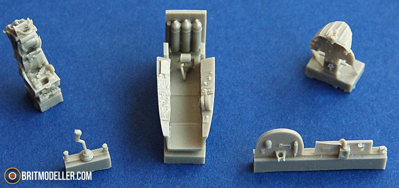 Mb 326k Impala Resin Detail Sets For Italeri Supermodel Kit - 1:72 