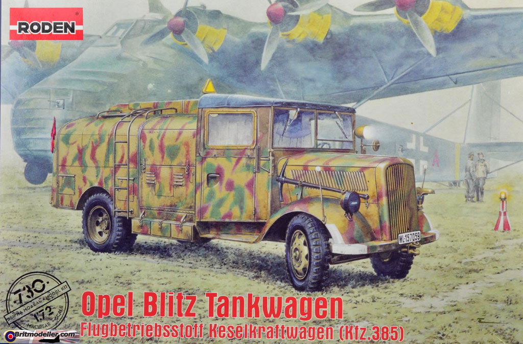 Opel Blitz Tankwagen - 1:72 Roden - Kits - Britmodeller.com