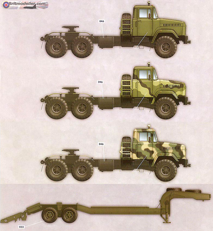 Ukraine KRAZ-6446 Tractor 1:35 - Kits - Britmodeller.com