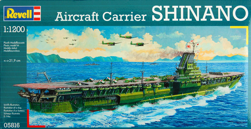 Aircraft Carrier Shinano - 1:1200 Revell - Kits - Britmodeller.com