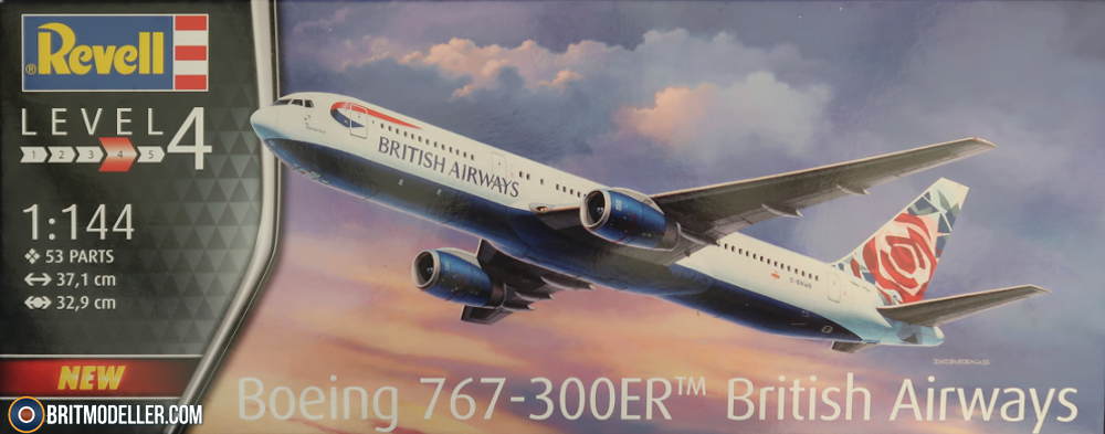Boeing 767-300ER British Airways (03862) - Revell 1:144 - Kits 