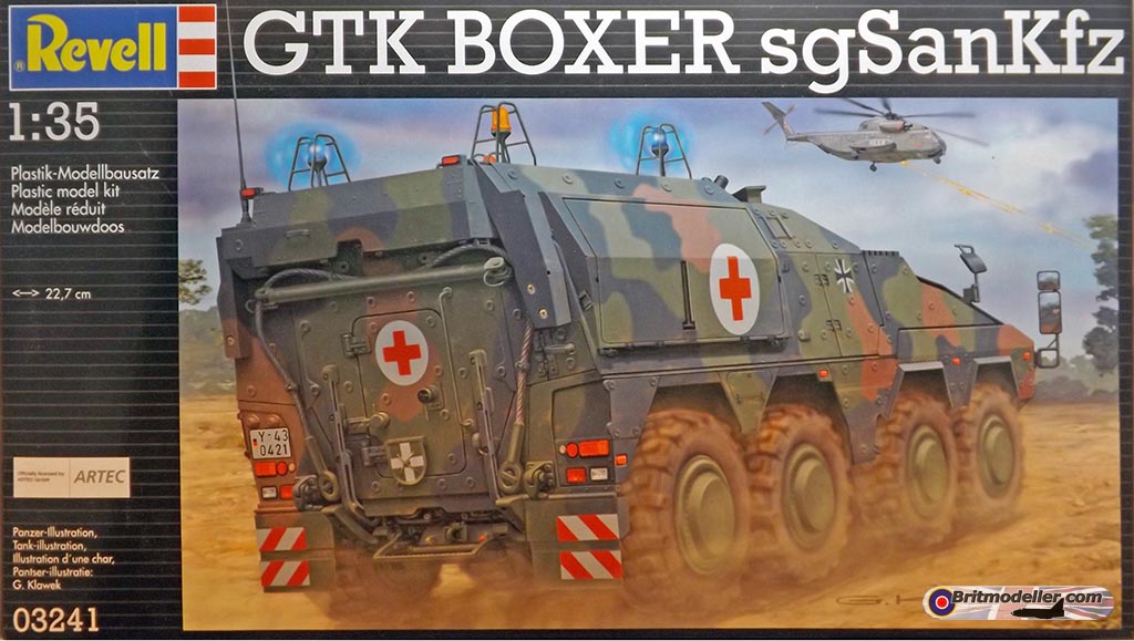 GTK Boxer sgSankfz (Ambulance) - Revell 1:35 - Kits - Britmodeller.com