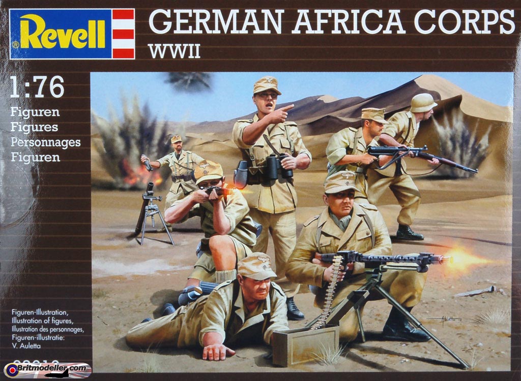 Revell German Africa Corps WWII 1:76 - Skalmodellering nu
