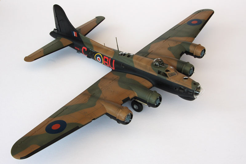 revell b 17 model