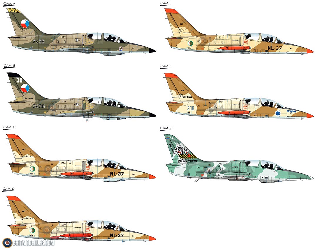 L-39 Albatros Aero OK-GXA Paint Masks, Tailormadedecals