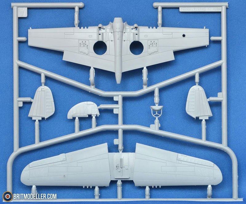 1/72 CMK P-40 - Control Surfaces for Special Hobby kits Resin 