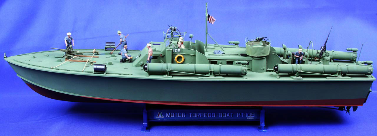 Italeri 1:35 Pt-109 Mtb, Now Alongside The Mas-500. - Ready For 