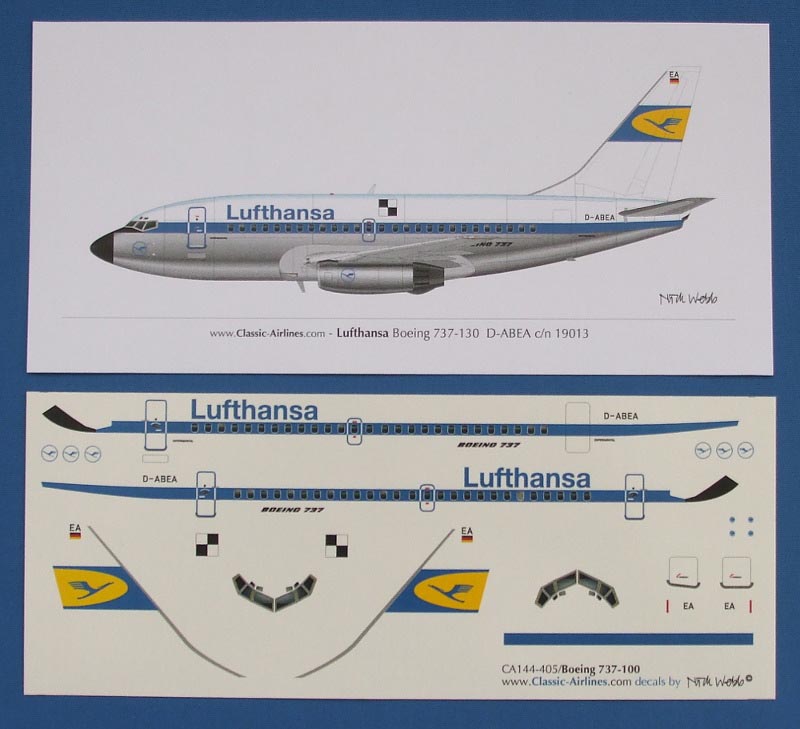 Boeing 737 130 Lufthansa Airfix Kit Modified Now Finished Boeing 737 Stgb Britmodeller Com