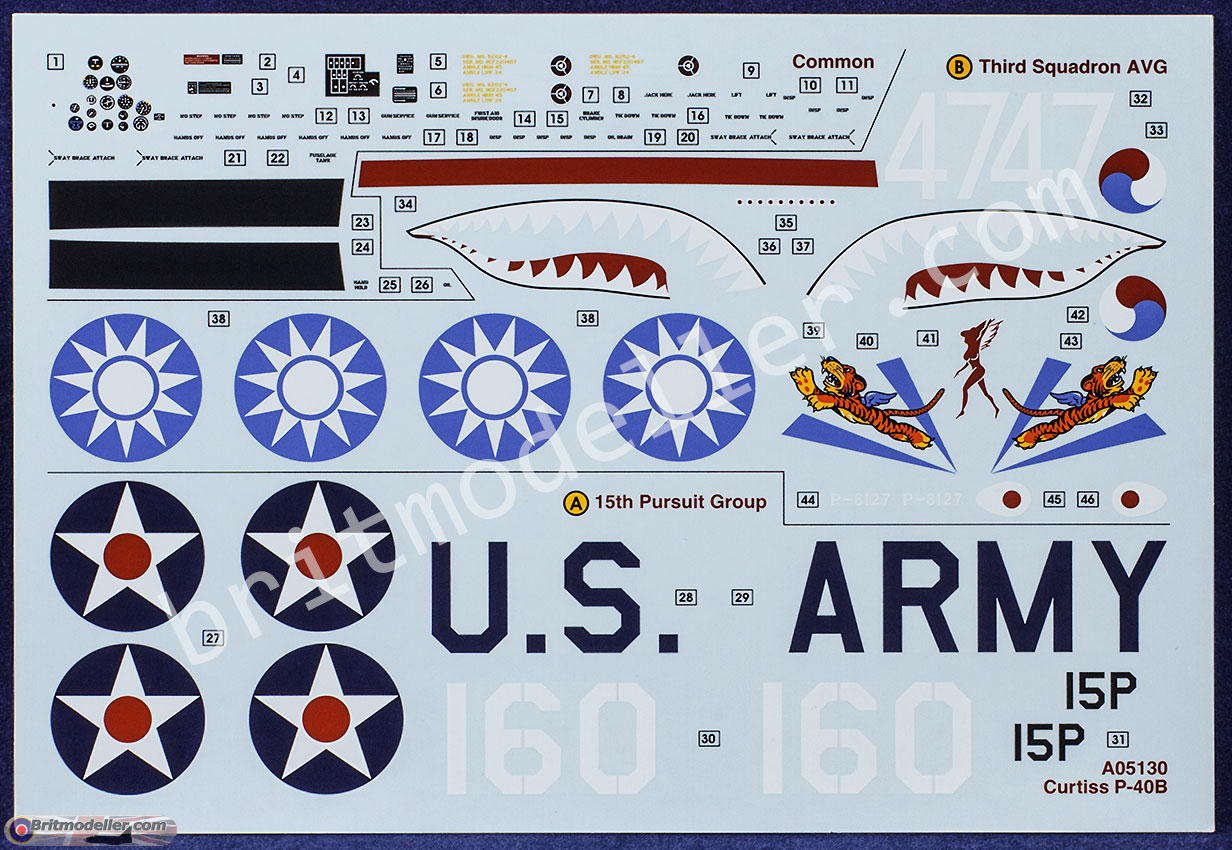 Curtiss P 40B Warhawk 1 48 Kits Britmodeller
