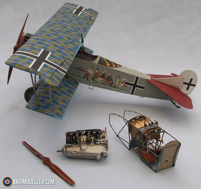 Fokker D.VII (OAW) Seven Swabians - 1:32 Wingnut Wings - Ready for