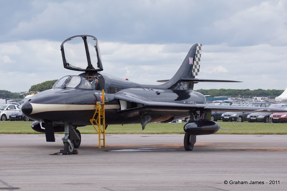 Hawker Hunter Two Seater Jet And Rocket Engined Aircraft