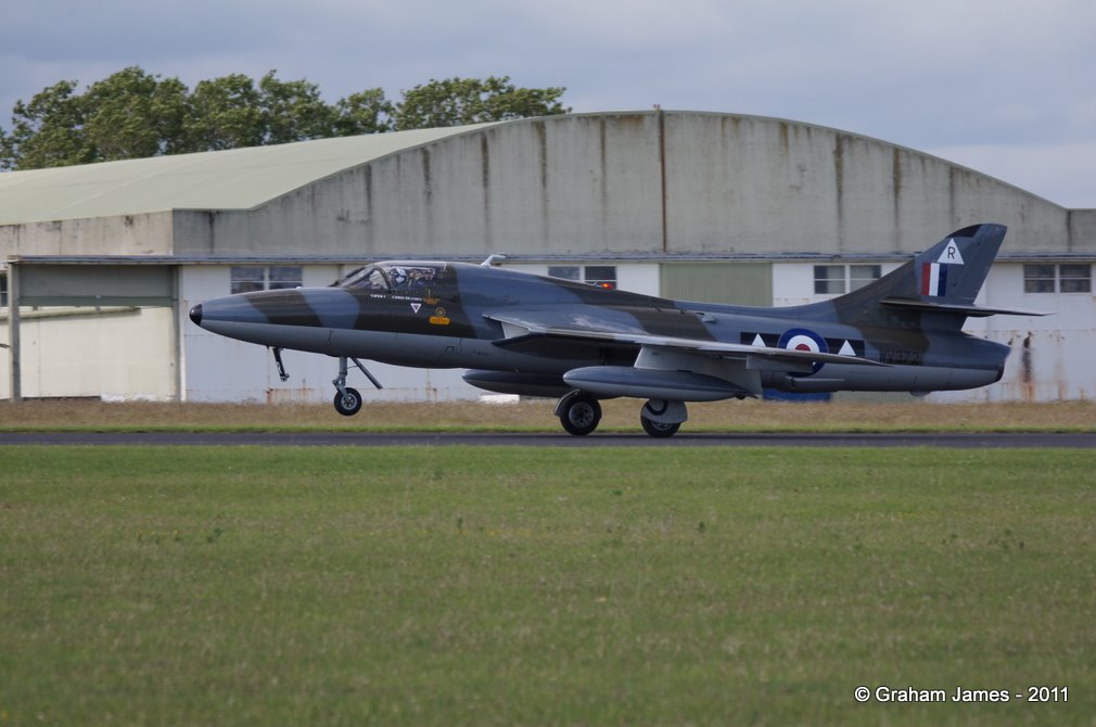 Hawker Hunter Two Seater Jet And Rocket Engined Aircraft