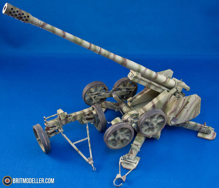 German Rheinmetall12.8cm K44 L/55 High Velocity Anti-tank Gun - Kits ...