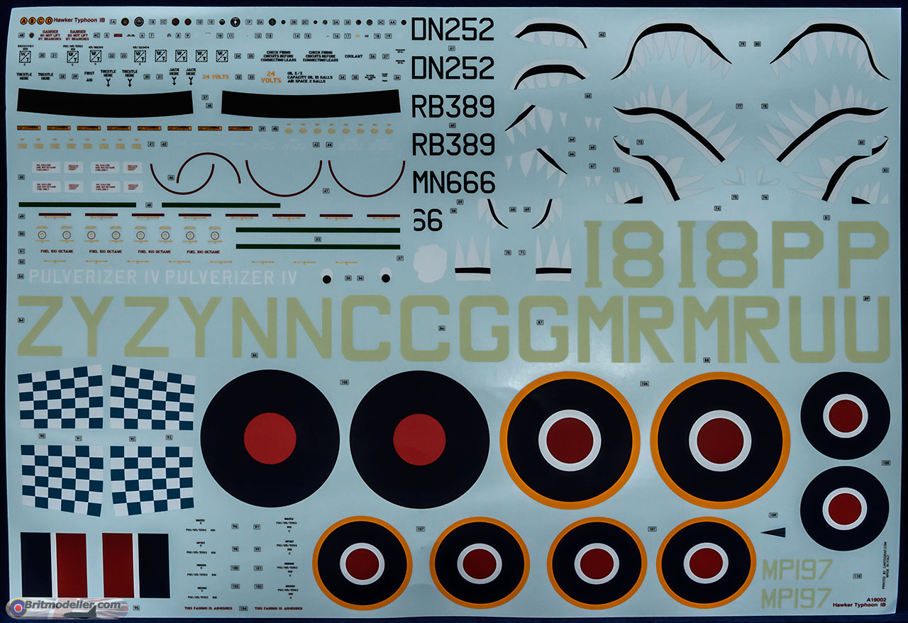 Hawker Typhoon Mk.Ib 1:24 - Kits - Britmodeller.com