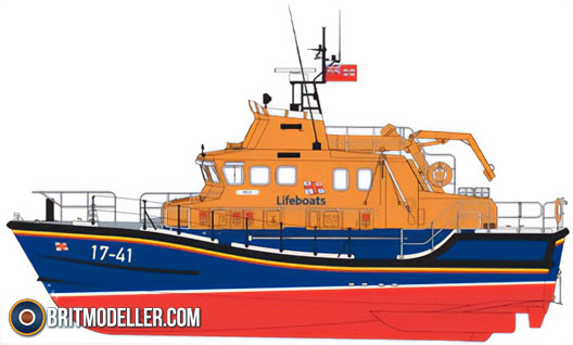 RNLI Severn Class Lifeboat (A07280) 1:72 - Kits - Britmodeller.com