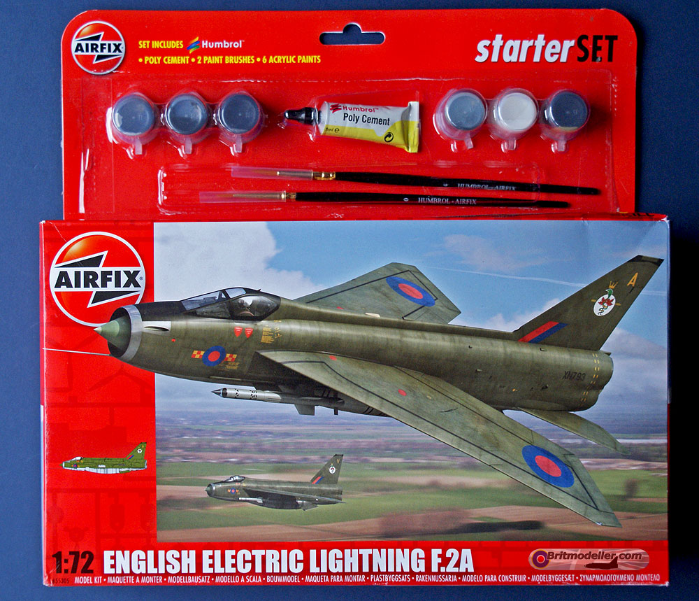 English Electric Lightning  Starter Set - Airfix 1:72 - Kits -  