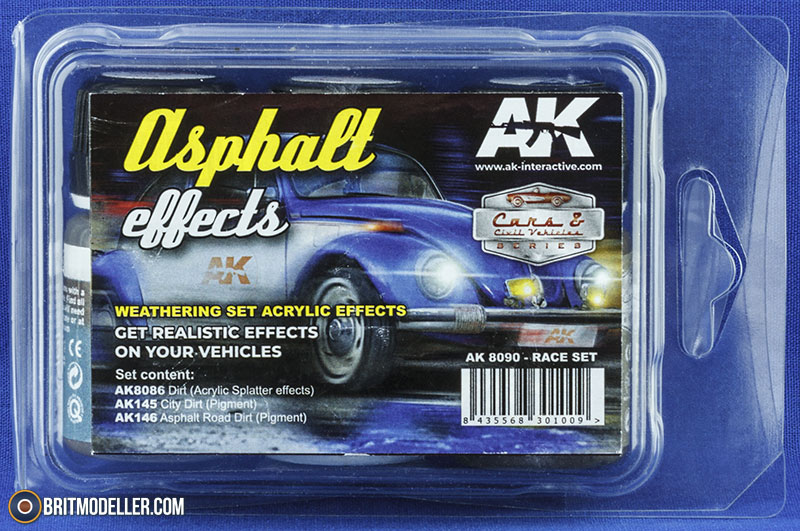 Asphalt Effects Weathering Set (AK 8090) - Tools & Paint Reviews