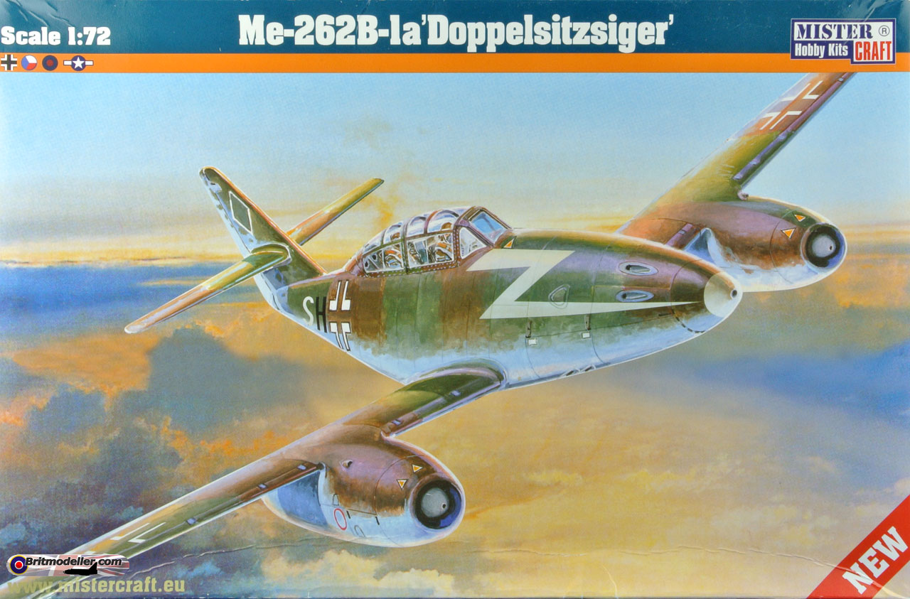 Me-262B-1a 'Doppelsitziger' - 1:72 Mistercraft - Kits - Britmodeller.com