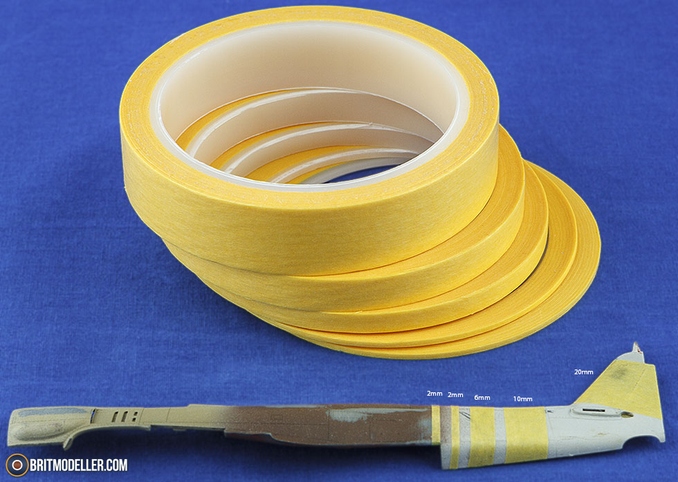 Masking Tape 20, 10, 6 & 2mm - Tools & Paint Reviews