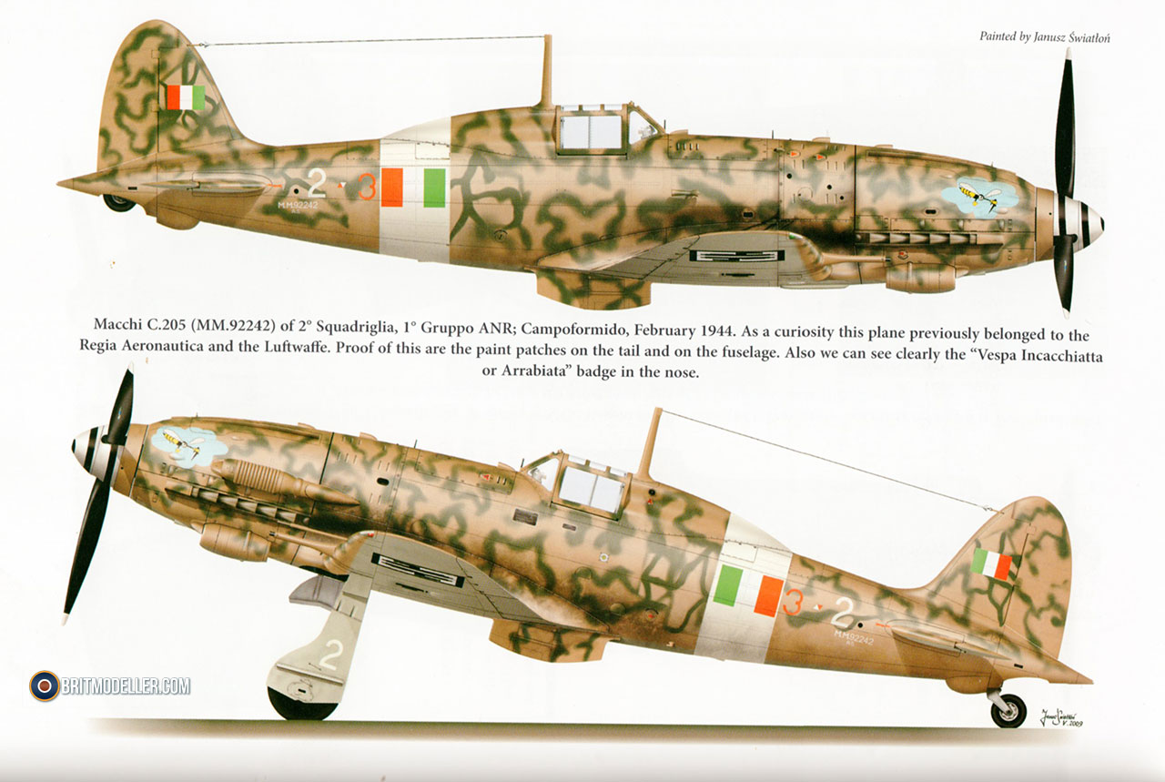 Aeronautica Nazionale Repubblicana (1943-45) - Kagero via Casemate UK ...