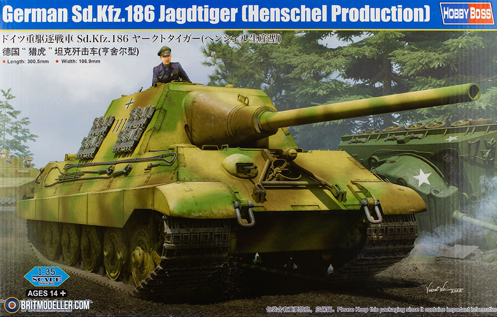 6662 - 1/35 Sd.Kfz.181 Kingtiger Henschel Black Knight 8th Tank