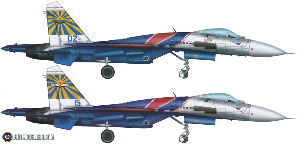 Su-27 Flanker B - Russian Knights