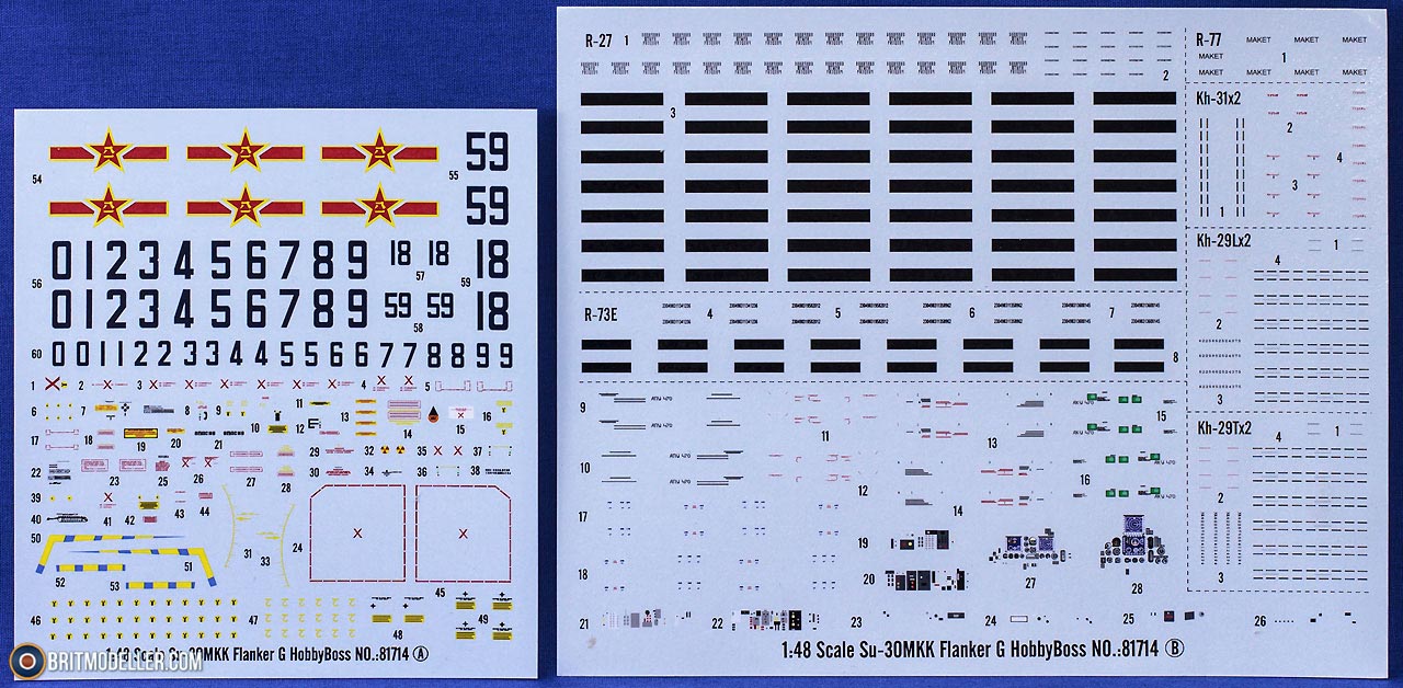 Sukhoi Su-30MKK Flanker-G (81714) 1:48 - Kits - Britmodeller.com