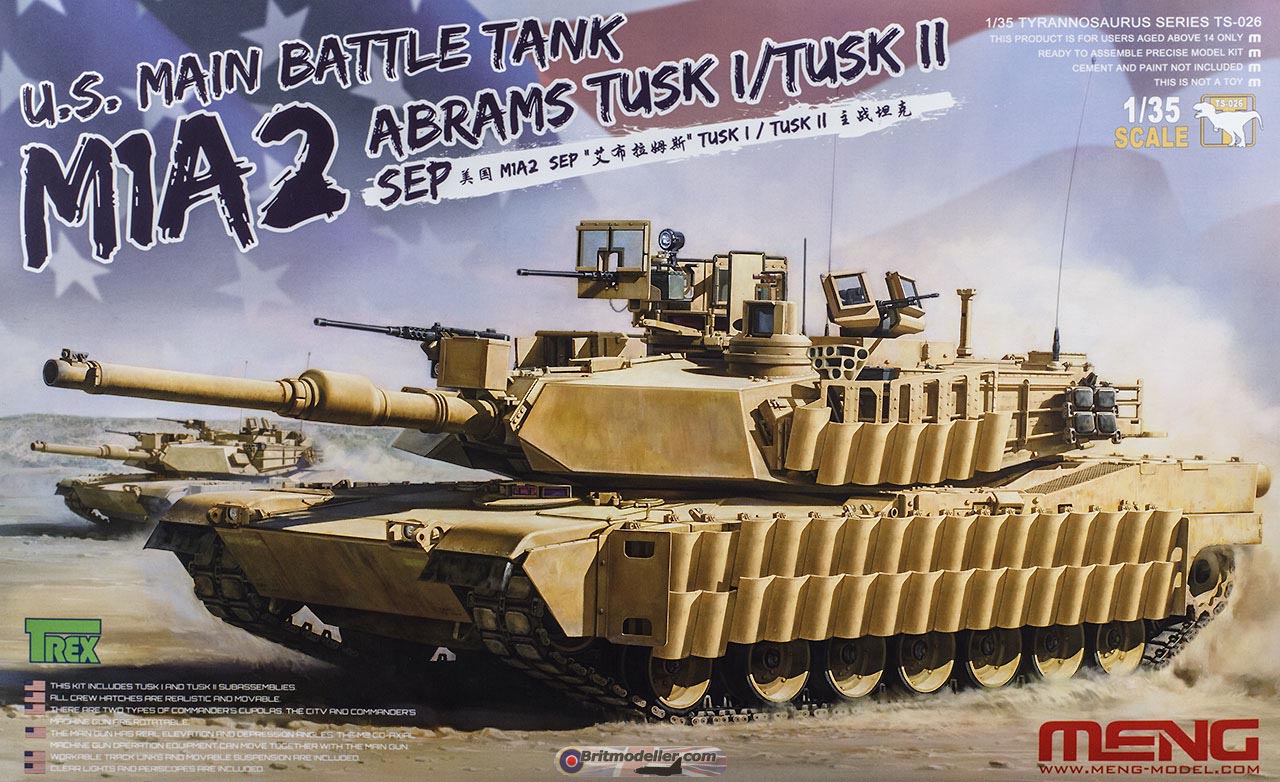 M1A2 SEP Abrams TUSK I/II 1:35 - Kits - Britmodeller.com