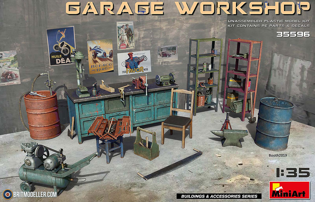 Garages & Workshops Dioramas