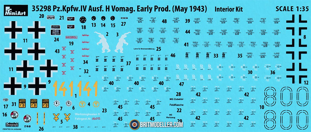 Miniart 1/35 Pz.Kpfw.IV Ausf.H Vomag Early Prod. May 1943 (35298) Review 