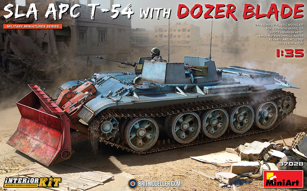 SLA APC T-54 w/Dozer Blade (37028) 1:35 - Kits - Britmodeller.com