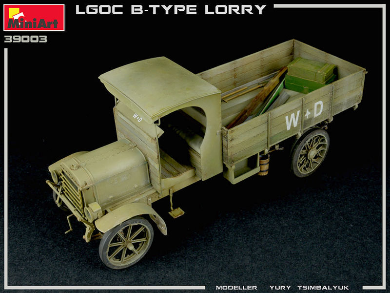 British Military Lorry B-Type (39003) 1:35 MiniArt Via Creative Models ...