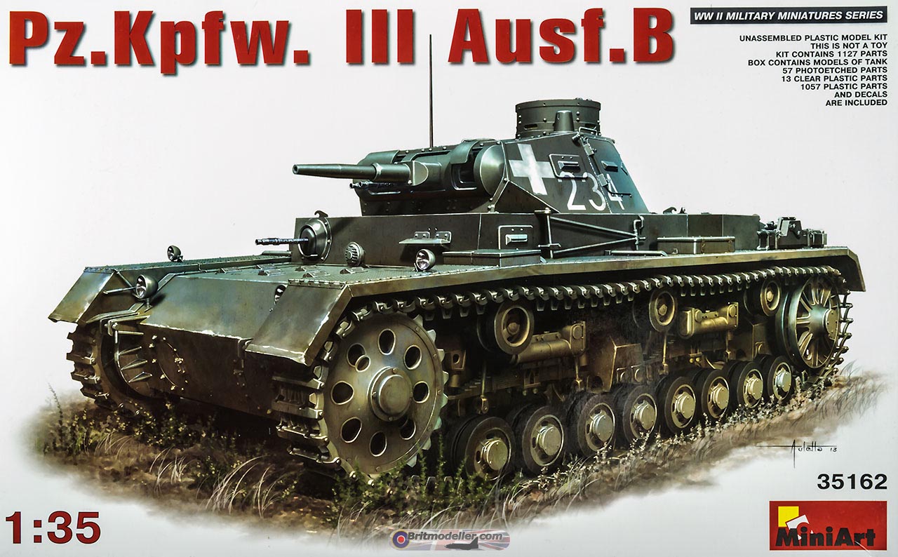 Pz.Kpfw. III Ausf.B 1:35 - Kits - Britmodeller.com