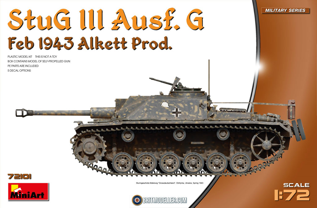 StuG III Ausf.G Feb 1943 Alkett Prod. (72101) 1:72 - Kits ...