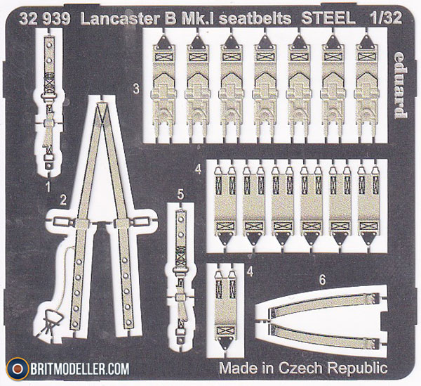 Lancaster B.Mk.I Part 1 (For HK Models) 1:32 - Aftermarket