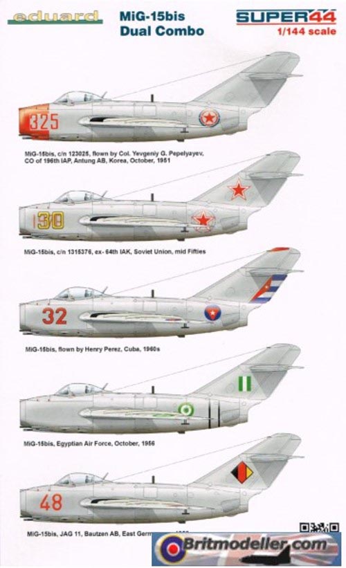 MiG-15 Fagot - Eduard 1:144 - Kits - Britmodeller.com