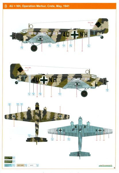 Junkers Ju 52 - Eduard (4424) 1:144 scale - Kits - Britmodeller.com