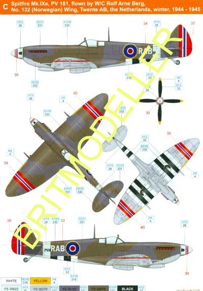 Spitfire Mk.IXe - Eduard (4428) 1:144 scale - Kits - Britmodeller.com