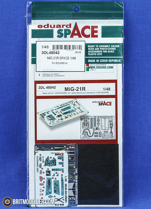 Mig-21R SPACE Cockpit Set (3DL48042 for Eduard) 1:48 - Aftermarket ...