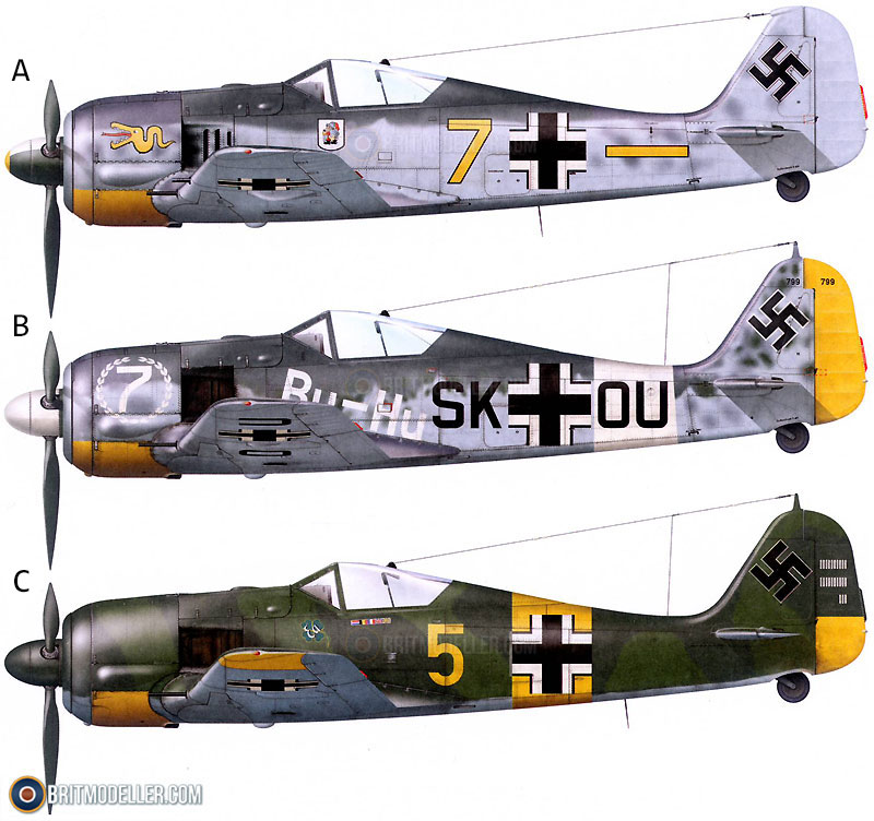 Focke Wulf Fw 190a Wulf Pack Vol 1 Ed48001 And Ed72002 Decals