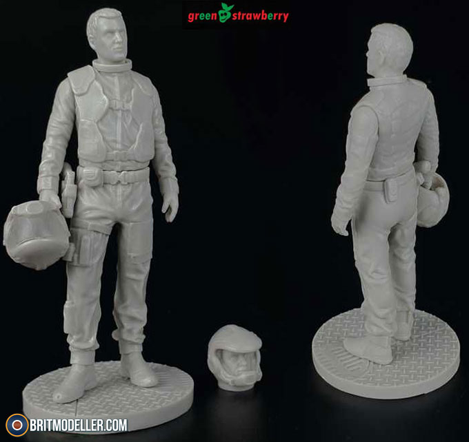 Hangar Crew Vol. VII 1:72 Scale Resin Figures Kit by GREEN STRAWBERRY