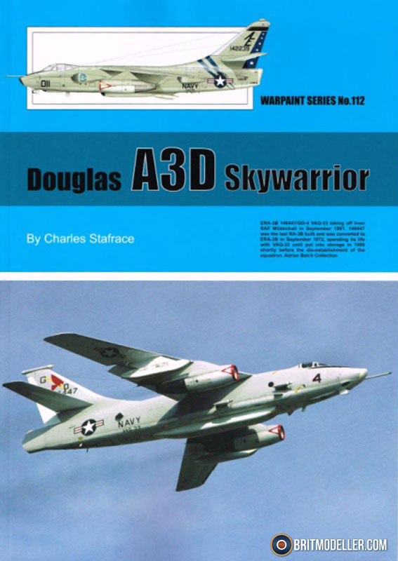 Douglas A3D Skywarrior - Warpaint series No.112 - Reference material ...